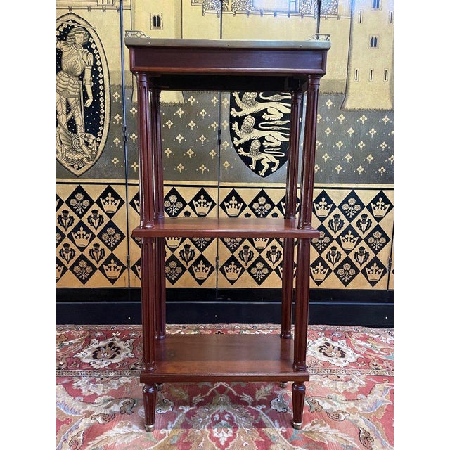 Brown Louis Xvi Period Console For Sale - Image 8 of 8
