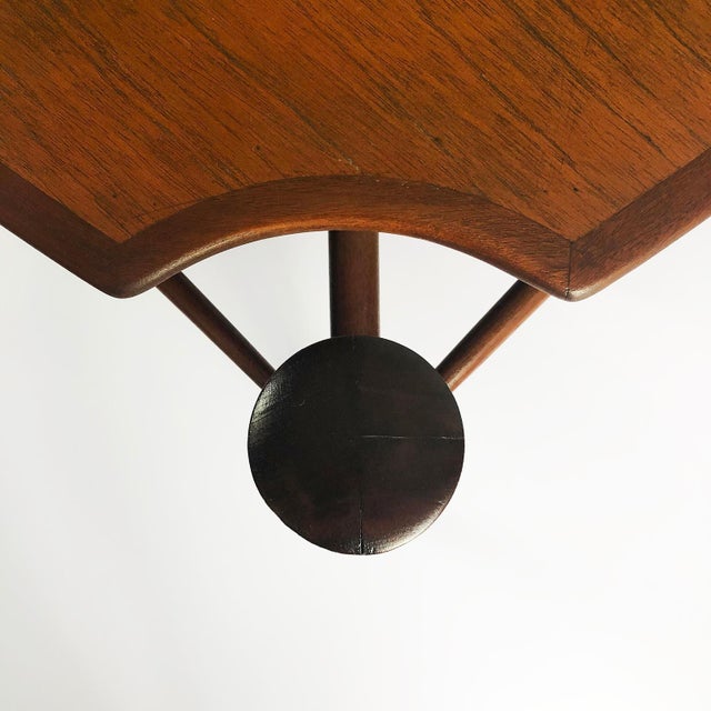 Frank Kyle Cocktail Table with Stone Top Decoration Attributed by Frank Kyle For Sale - Image 4 of 8