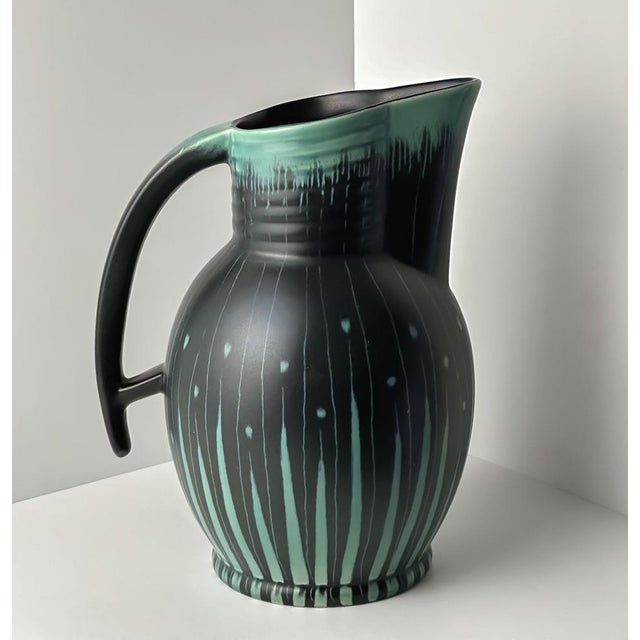 Art Deco Style Pitcher by Colin Melbourne for Beswick, 1960s For Sale - Image 4 of 9