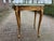 1860s French Louis XVI Gold Beech Marble Side Table For Sale - Image 12 of 13