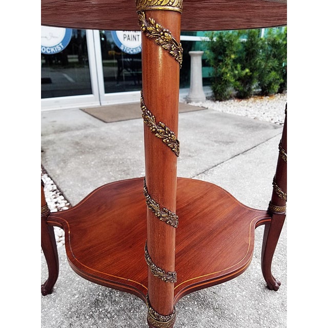 Brown 1990s French Bijouterie Vitrine Table For Sale - Image 8 of 10