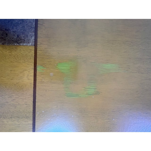 Sculptural Mid-Century Blonde Mahogany Dining Table by Herman Miller With Burlwood Patchwork Top & Leaves, 1940s For Sale - Image 18 of 18