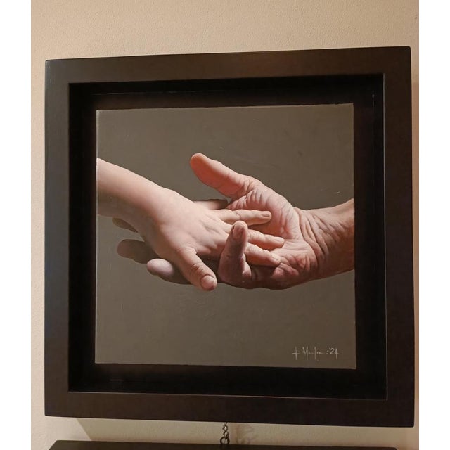 Early 21st Century Filippo Manfroni, My Sun, 2000s, Oil on Canvas, Framed For Sale - Image 5 of 5