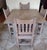 Late 20th Century Late 20th Century Ernest Thompson Southwest Dining Table & 4 Chairs – Hand-Painted Solid Wood Set For Sale - Image 5 of 12