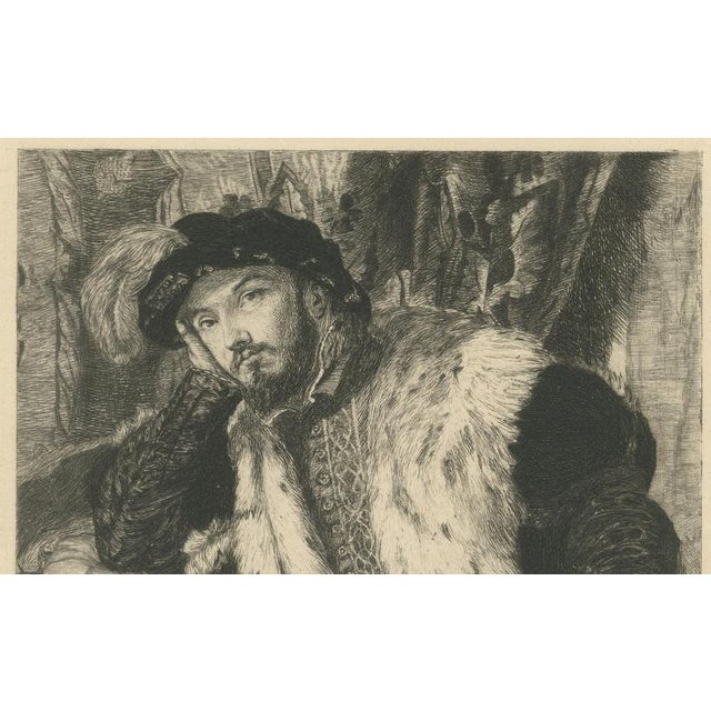 Léon Richeton, Count Fortunato Martinengo, 1875, Etching For Sale - Image 4 of 9