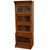 Legacy 4 Stack Barrister Bookcase - Light Brown Walnut For Sale - Image 4 of 10