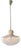 Blown Glass and Metal Pendant Lamp, Italy, 1960s For Sale