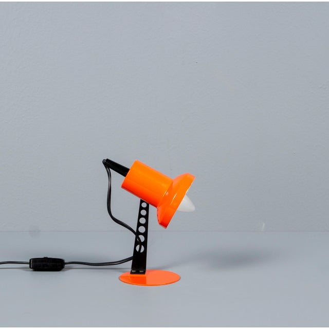German Orange Desk Lamp from Brilliant Leuchten, 1950s For Sale - Image 14 of 15
