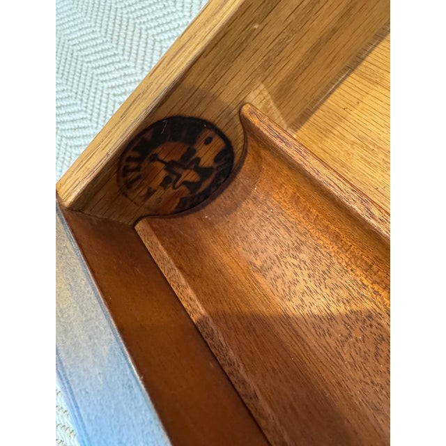 Mid 20th Century English Neoclassical Sheraton Style Desk by Kittinger Desk For Sale - Image 12 of 18