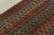 1960s Vintage Distressed Zeki Müren Rug in Red, Gold, Blue, Pink Retro Pattern For Sale - Image 4 of 7
