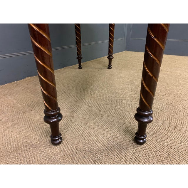 Victorian Mahogany Hall Table, 1865 For Sale - Image 17 of 18