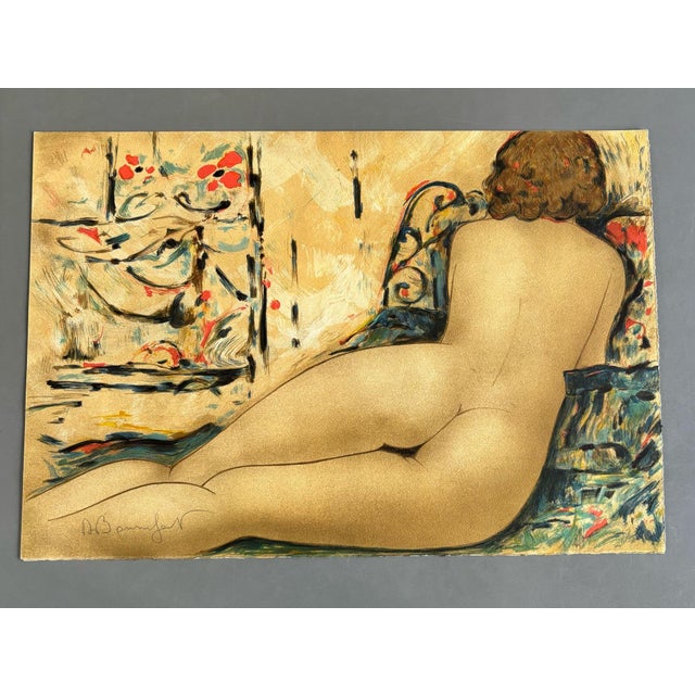 Alain Bonnefoit, Mists and Rains, Lithograph, 2000s For Sale - Image 4 of 10