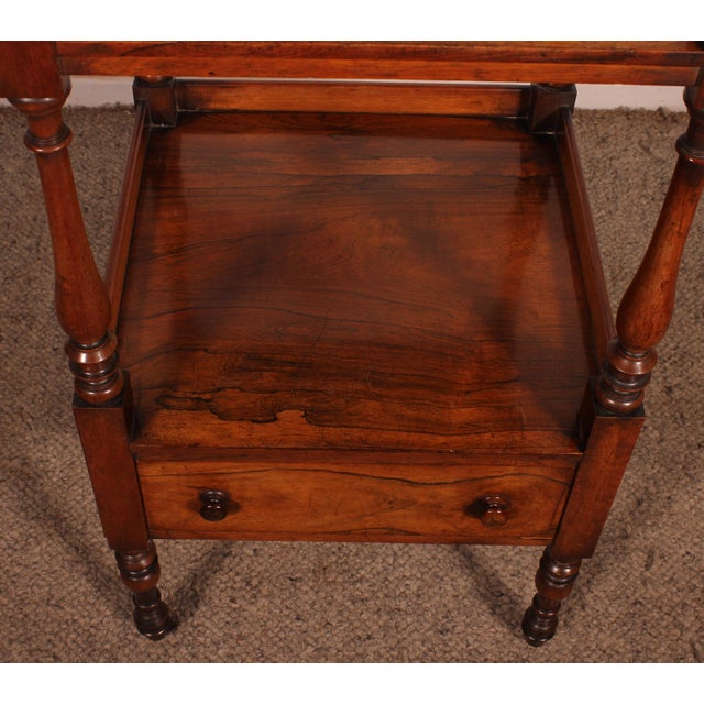 Antique Shelf in Rosewood For Sale - Image 3 of 14