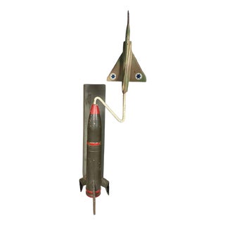 Mid-Century Kfir Jet Fighter Prototype Desk Model Israeli Air Force For Sale