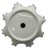 White 1950’s Fenton Milk Glass Bon Bon Dish With Silver Crest Rim and Metal Handle For Sale - Image 8 of 10