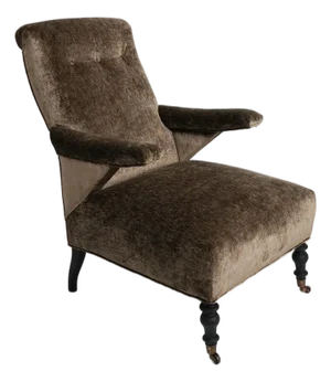 Antique Lounge Chair, 1800s