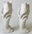 Late 19th Century 19th Century Victorian Royal Copenhagen Style Parian Ware Porcelain Hand Vases- a Pair For Sale - Image 5 of 12