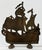 Antique Cast Iron Pirate Ship Doorstop For Sale - Image 4 of 8
