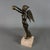20th Century Nude Goddess Nike Winged Victory Sculpture in Bronze with Marble Base For Sale - Image 3 of 8