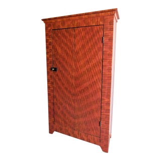 Early 20th Century Vintage Single Door Wardrobe For Sale