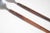 Vintage Japanese Modernist Rosewood and Stainless Steel Salad Tongs/Serving Utensils For Sale In New York - Image 6 of 11