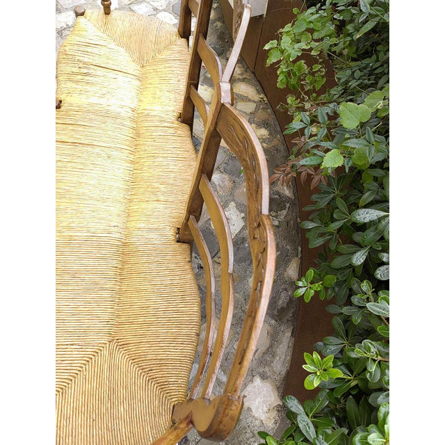 19th Century Provencal 3-Seater Sofa in Walnut For Sale - Image 11 of 18