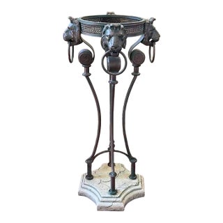 Plant Stand Figural Empire Style Jardinières For Sale