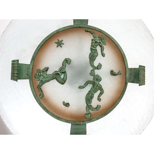 1940s Model 401 1252 Ceiling Lamp from Bjerkås Armatur, 1943 For Sale - Image 5 of 11