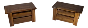 Bedside Tables attributed to Mario Marenco for Mobilgirgi, 1970s, Set of 2