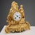 Parisian Table Clock in Gold Antimony For Sale - Image 3 of 11