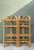 Late 20th Century Vintage Arched Rattan Accordion Etagere For Sale - Image 5 of 12
