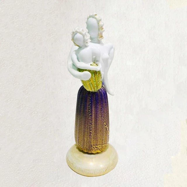 Motherhood Sculpture by Napoleone Martinuzzi & Ercole Barovier for Barovier e Toso, 1934 For Sale - Image 17 of 17