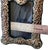 1970s Rococo Revival Silverplated Picture Frame With Floral Scrollwork and Crest Cartouche 8.5" X 6.5" for 4"x6" Image For Sale - Image 10 of 11