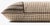 Two pattern lumbar pillow in brown color. Includes down filled insert. Material 100% linen. Specifications: Closure:...