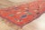 Red Vintage Azilal Moroccan Rug, 04'04 X 10'00 For Sale - Image 8 of 10