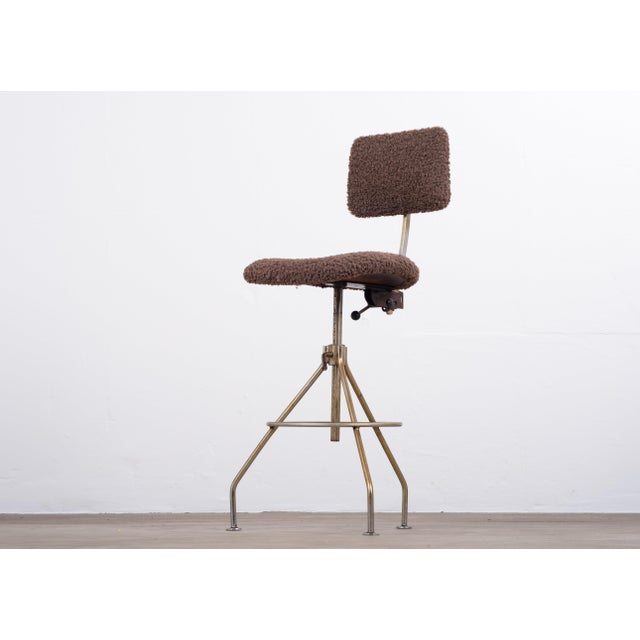Industrial Vintage Danish Industrial Desk Chair from DSB, 1960s For Sale - Image 3 of 10