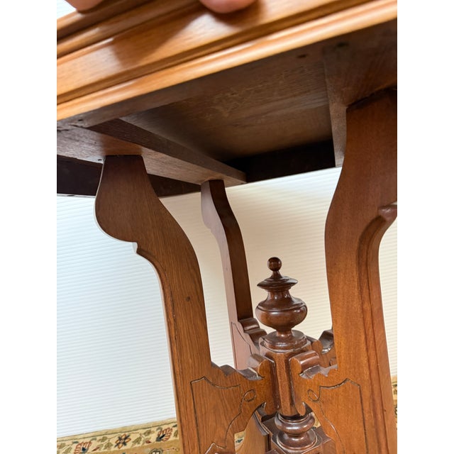 Antique Walnut Side Table, 19th Century For Sale In San Francisco - Image 6 of 12