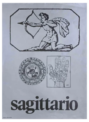 Sergio Barletta, Sagittarius, Screen Print, 1973