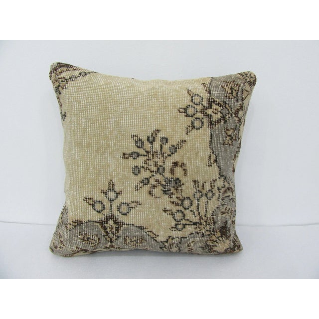 Turkish Handmade Pillow Cover For Sale - Image 4 of 4