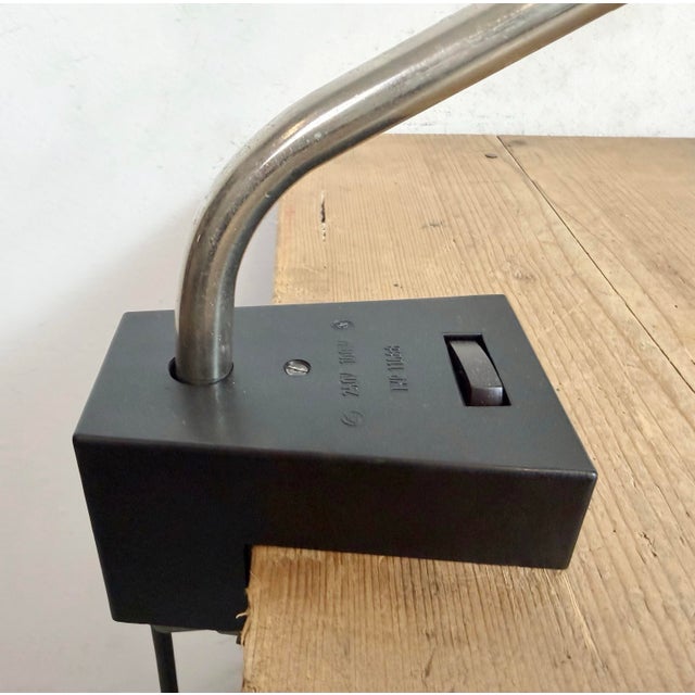 Industrial Grey Factory Office Desk Lamp from Elektrosvit, 1970s For Sale - Image 15 of 18