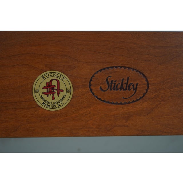 Stickley Queen Size 21st Century Cherry Bed Headboard For Sale - Image 9 of 10