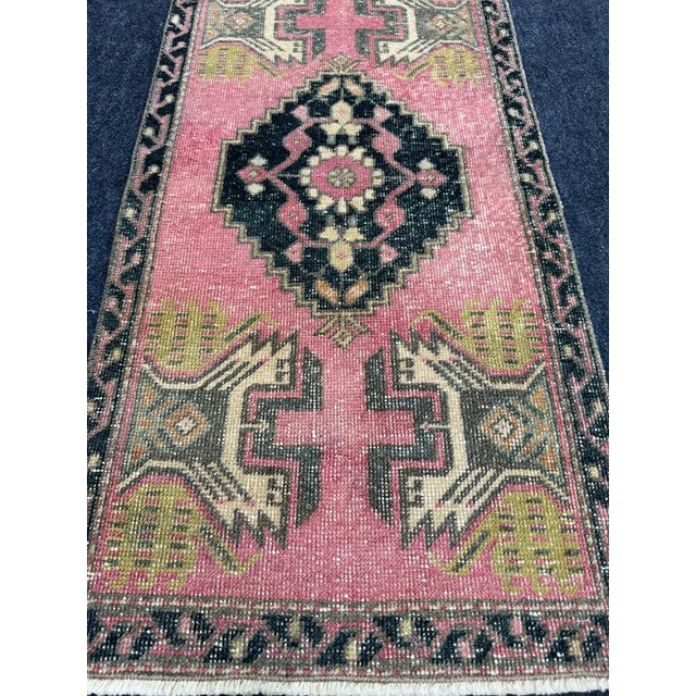 Contemporary Turkish Yastik Rug 1'8" x 3'4" For Sale - Image 3 of 5