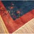 Art Deco Blue Open Field Antique 1920s Walter Nichols Wool Chinese Art Deco Carpet Rug For Sale - Image 3 of 10