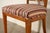 Antique Italian Regency Fruitwood Inlaid Marquetry Side Chairs or Dining Chairs, Pair For Sale - Image 13 of 17
