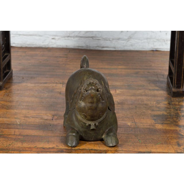 Mid 19th Century Celebes Island Hand-Tooled Temple Monster Sculpture For Sale - Image 11 of 13