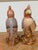 Hand Painted Porcelain Parrots, Set of Two For Sale - Image 10 of 12