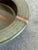 1960s Danish Bjergård Green Ceramic Stripe Plate Mid-Century Modern 1960s For Sale - Image 5 of 10