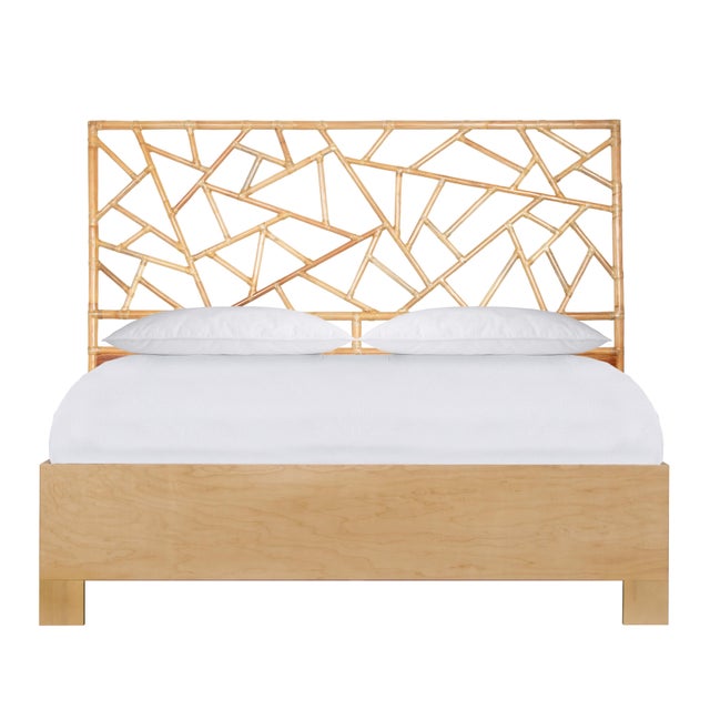Tiffany Platform Bed King - Natural For Sale - Image 10 of 10