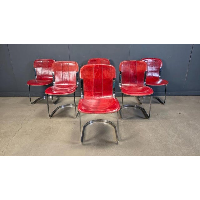 Vintage Dining Chairs from Cidue, 1970s, Set of 6 For Sale - Image 12 of 14