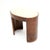 1930s Art Deco Burr Walnut and Leather Stool, 1930 For Sale - Image 5 of 9